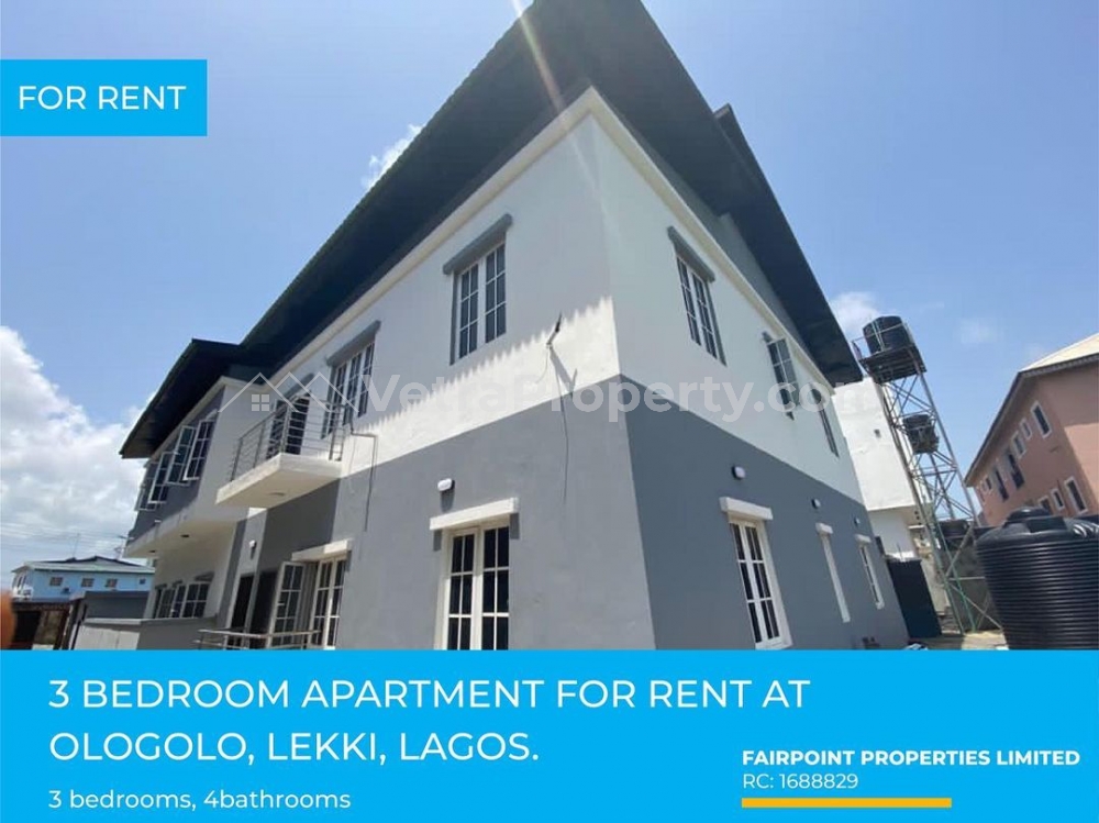  Beautiful 3 Bedroom Apartment  3 bedroom House for Rent Lekki Lagos Vetra  Property