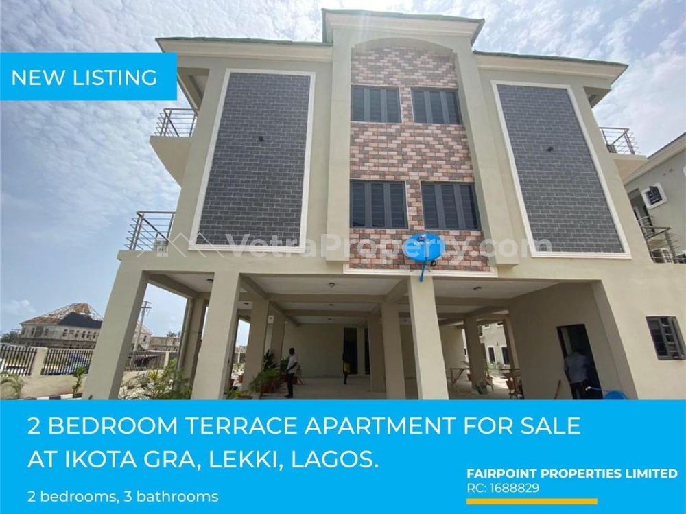  Newly Built 2 Bedroom Terrace Apartment  2 bedroom Terraced Duplex for Sale Lekki Lagos Vetra  Property