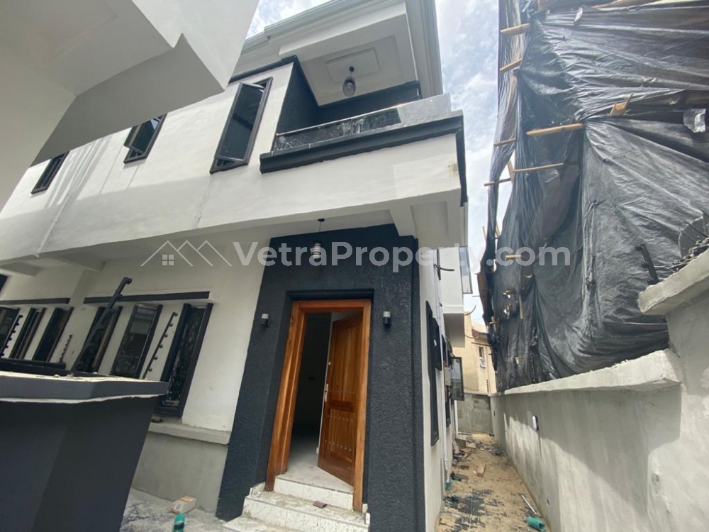  Deluxe 4 Bedroom Semi Detached Duplex With A Bq For Sale At 2nd Toll Gate Lekki Lagos  4 bedroom House for Sale Lekki Lagos Vetra  Property