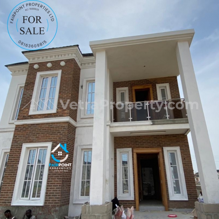  Deluxe 5 Bedroom Fully Detached Duplex With Bq For Sale Second Toll Gate Lekki Lagos  5 bedroom Detached Duplex for Sale Lekki Lagos Vetra  Property