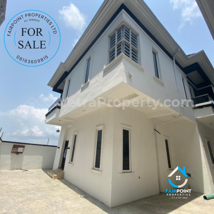  Luxury 4 Bedroom Fully Detached Duplex For Sale At Chevron Lekki Lagos  4 bedroom House for Sale Lekki Lagos Vetra  Property