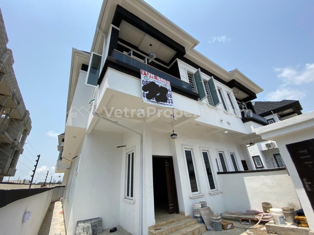  Luxury 4 Bedroom Semi-detached Duplex For Sale At Chevron Lekki Lagos  4 bedroom Terraced Duplex for Sale Lekki Lagos Vetra  Property