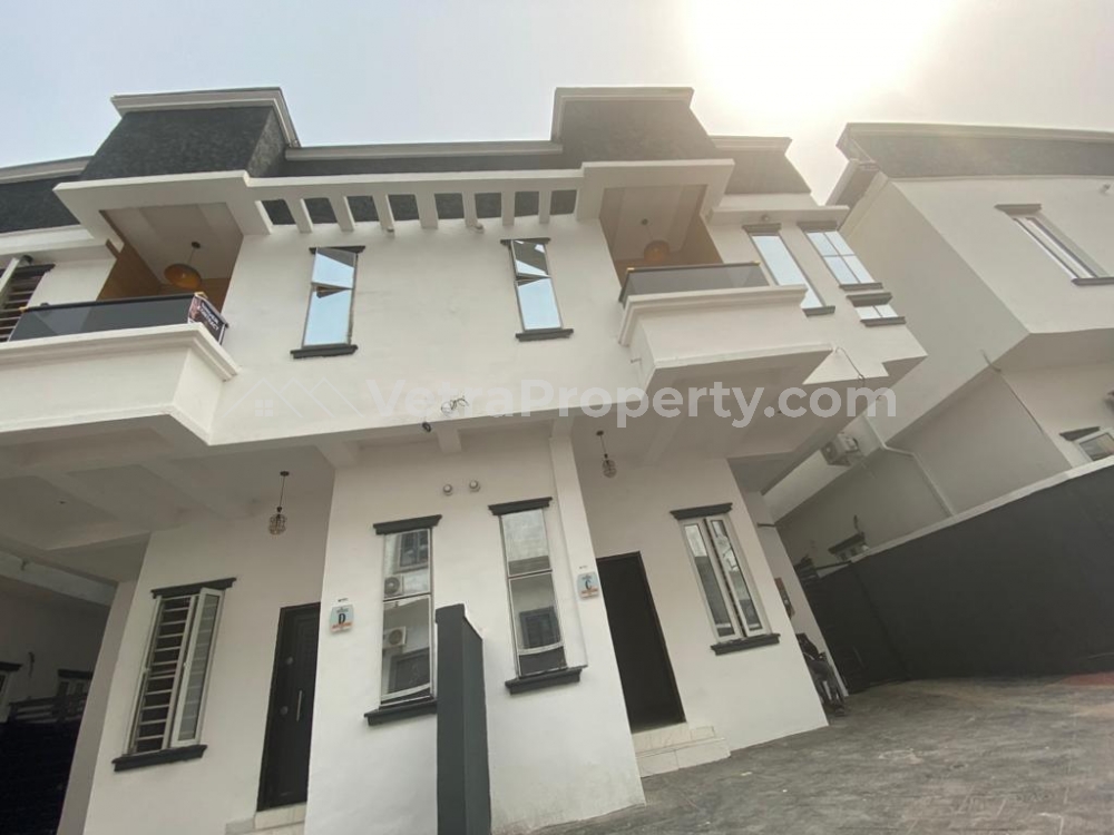  Deluxe 4 Bedroom Semi Detached Terrace  4 bedroom Terraced Duplex for Sale Lekki Lagos Vetra  Property