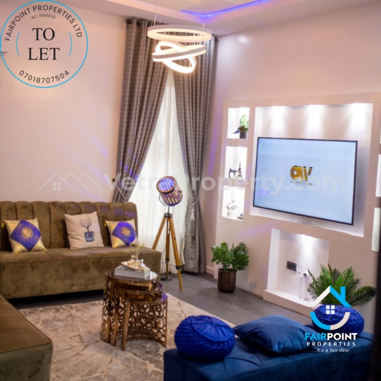  3 Bedroom Short-let Apartment At Ikate Lekki Lagos  3 bedroom House for Short let Lekki Lagos Vetra  Property