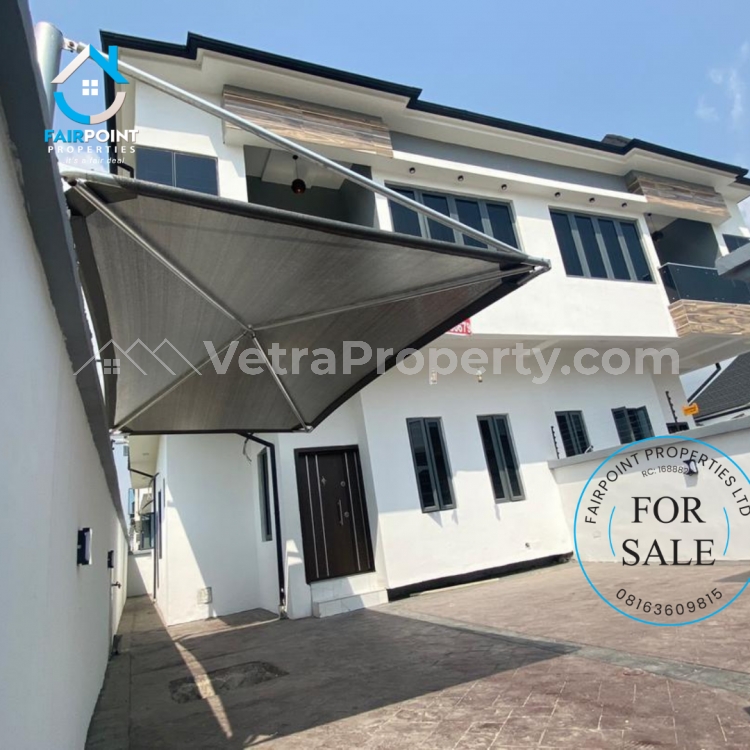  Luxury 4 Bedroom Semi Detached Duplex For Sale At Chevron Lagos  4 bedroom Semi-Detached Duplex for Sale Lekki Lagos Vetra  Property