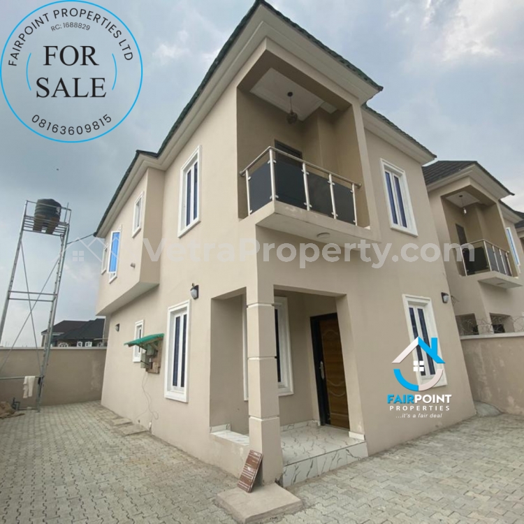  4 Bedroom Detached Duplex For Sale At Ajah Lagos  Detached Duplex for Sale Ajah Lagos Vetra  Property