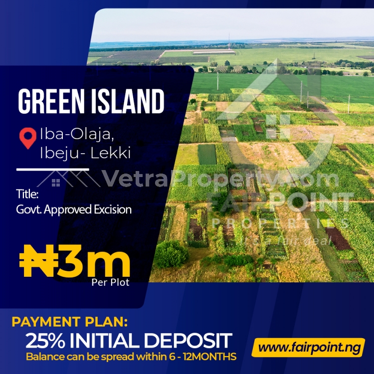  Land For Sale At Green Island, Ibeju Lekki Lagos  Land for Sale Ibeju Lekki Lagos Vetra  Property