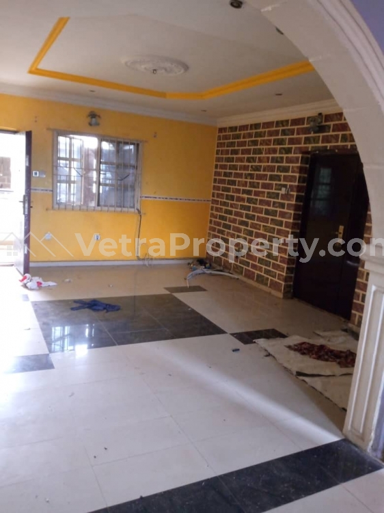  Decent 3bedroom Flat. Upstairs With Pop, Wardrobe And Big Kitchen  Blocks of Flats for Rent Ogba Lagos Vetra  Property