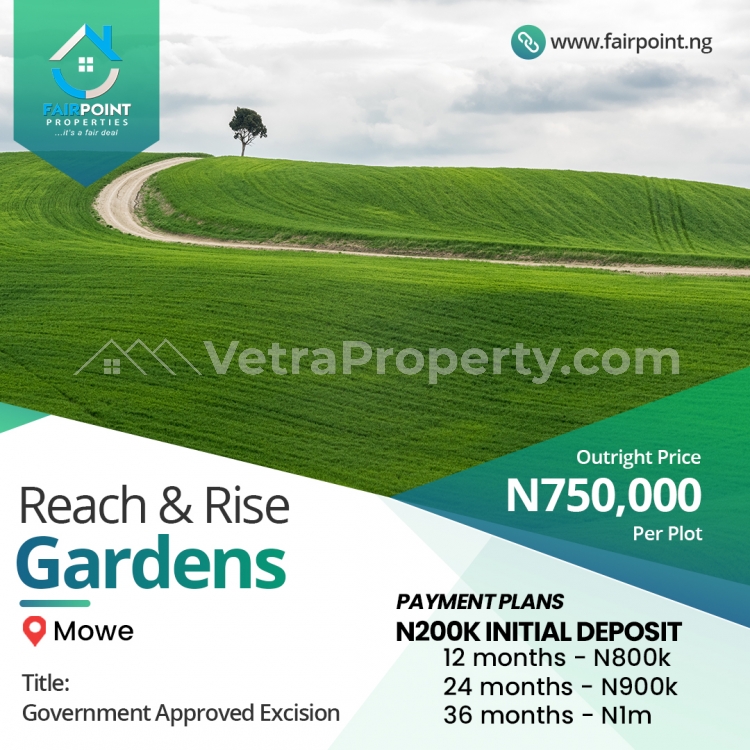  Land For Sale At Mowe, Ogun State  Land for Sale Abeokuta Ogun Vetra  Property