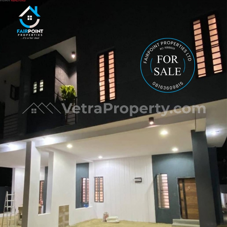  Deluxe 4 Bedroom Semi Detached Duplex With A Bq  4 bedroom Detached Duplex for Sale Lekki Lagos Vetra  Property