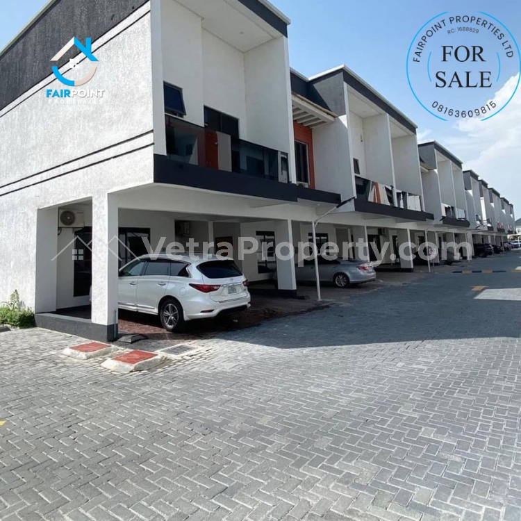  Deluxe 4 Bedroom Terraced Duplex With A Bq  4 bedroom Terraced Duplex for Sale Lekki Lagos Vetra  Property