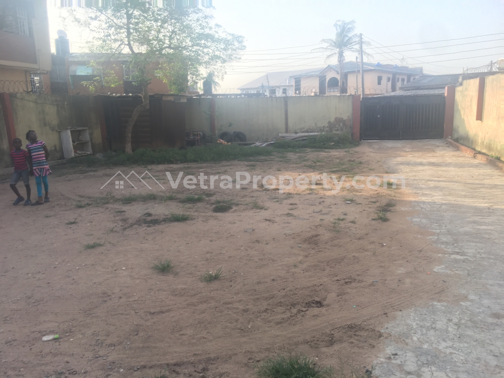  Full Plot Of Land With A Bungalow On It /half Sellable Either The Land Or The Bungalow Cofo  Land for Sale Egbe Lagos Vetra  Property