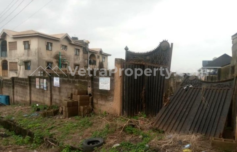  Full Plot Of 60x120 And Fenced With Gate  Land for Sale Ogba Lagos Vetra  Property