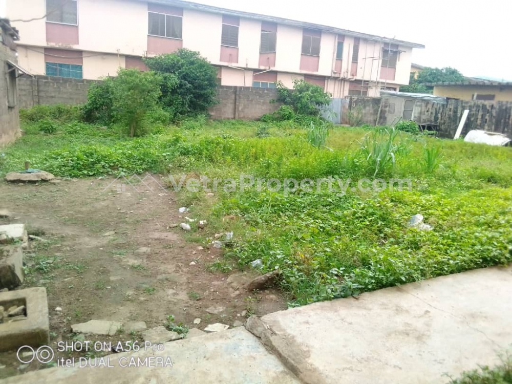  Full Plot Of Land In A Good Location. Fenced With C Of O  Land for Sale Ogba Lagos Vetra  Property