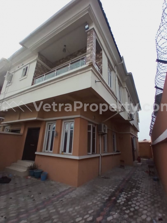  4bedroom Semi Detached With Bq’ Gatehouse And Penthouse  4 bedroom Detached Duplex for Sale Lekki Lagos Vetra  Property