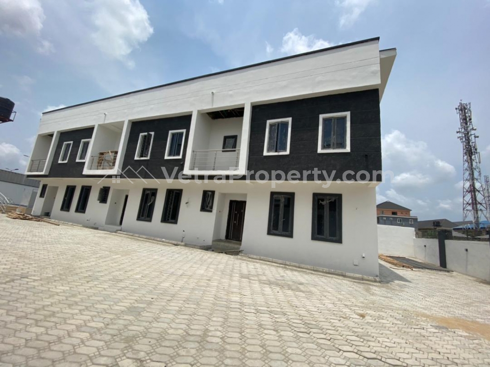  Newly Built And Furnished 4bedroom Terraced Duplex  4 bedroom Terraced Duplex for Sale Ajah Lagos Vetra  Property