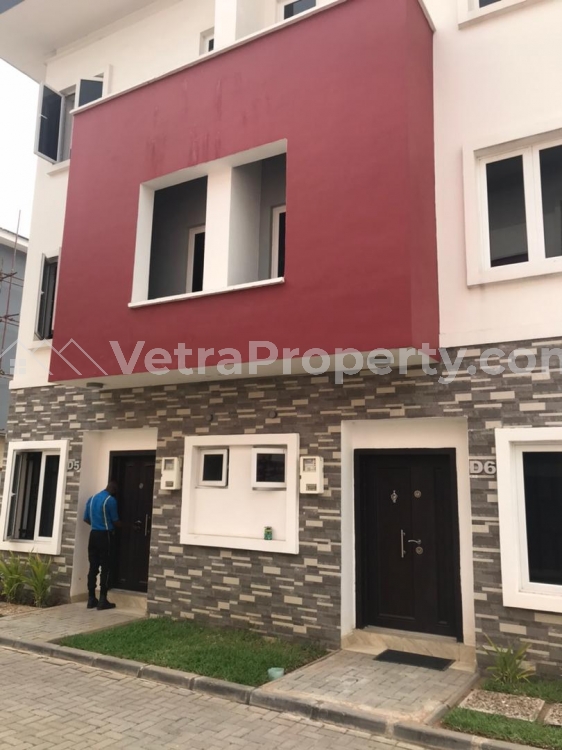  Brand New Tastefully Finished 4 Bedroom Terrace With 1 Room Servants Quarters  4 bedroom Terraced Duplex for Rent Lekki Lagos Vetra  Property