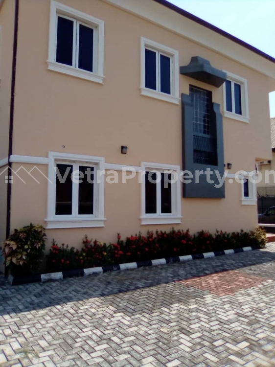  Nice And Decent 4bedroom Semidetached House + Bq  4 bedroom Semi-Detached Duplex for Rent Ajah Lagos Vetra  Property
