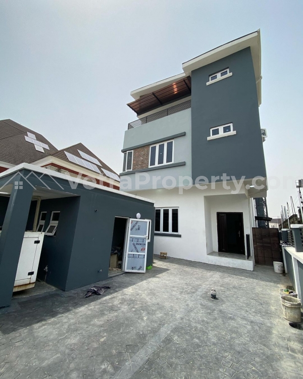  Newly Built 4 Bedrooms Detached Duplex & Bq  4 bedroom Detached Duplex for Rent Lekki Lagos Vetra  Property