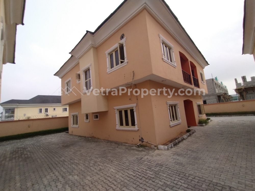  Beautiful 4 Bedrooms Semi Detached Duplex  4 bedroom Semi-Detached Duplex for Rent Lekki Lagos Vetra  Property