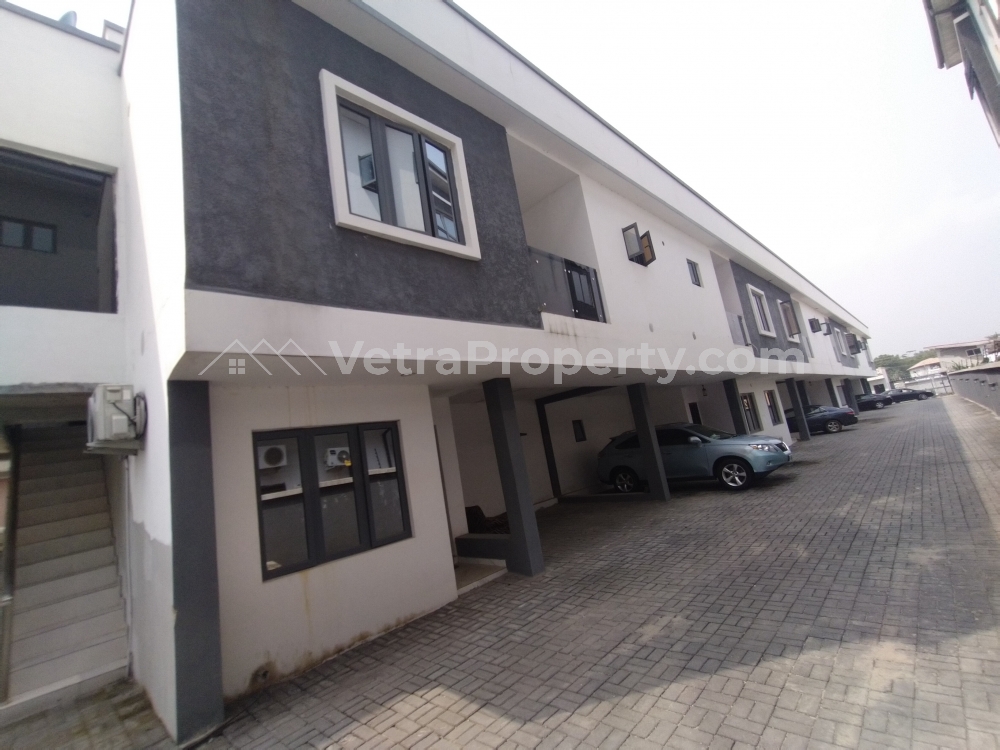  Newly Built 3 Bedrooms Terraced Duplex + Bq  3 bedroom Terraced Duplex for Rent Lekki Lagos Vetra  Property