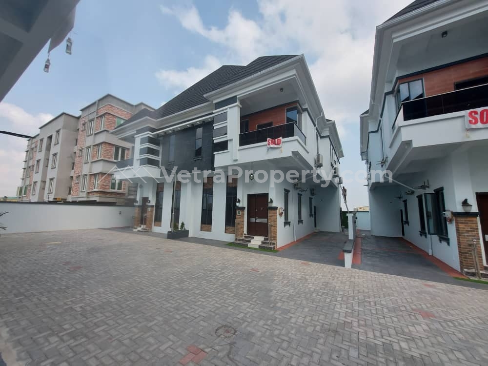  4 Bedrooms Duplex  4 bedroom House for Rent Lekki Lagos Vetra  Property