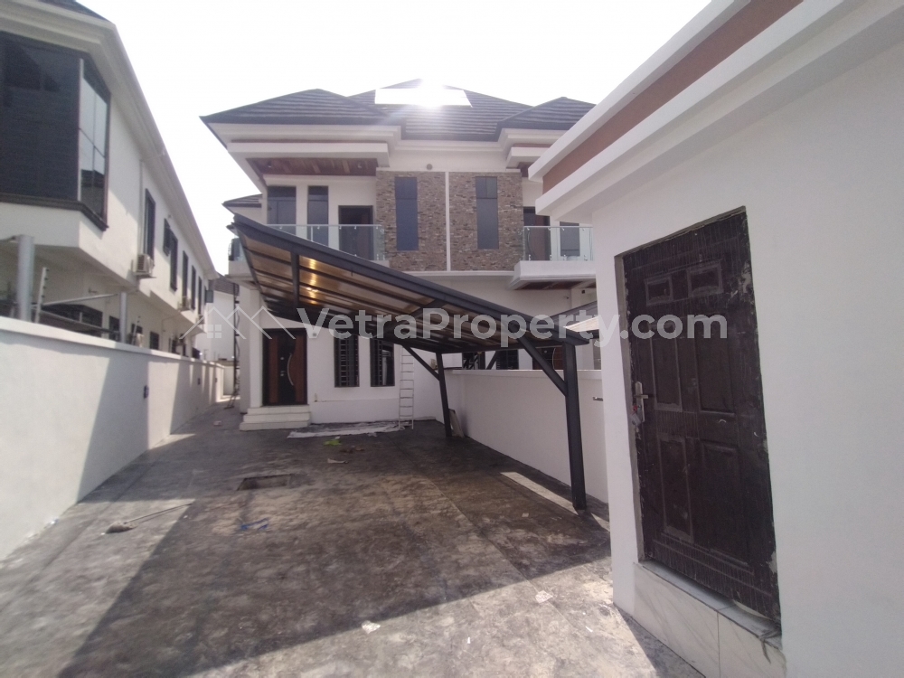  Newly Built 4 Bedrooms Semi Detached Duplex + Bq  4 bedroom House for Rent Lekki Lagos Vetra  Property