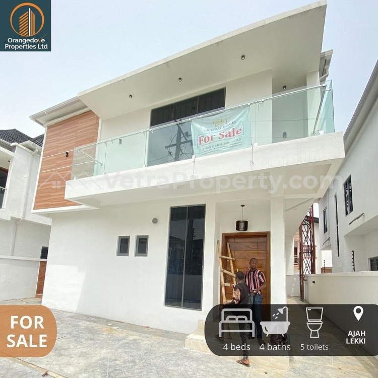  Luxury 4 Bedroom Semi Detached Duplex With Swimming Pool  4 bedroom Detached Duplex for Sale Ajah Lagos Vetra  Property