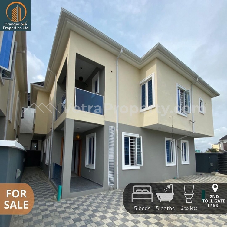  Luxurious 5 Bedroom Detached Duplex With Bq At 2nd Toll Gate Lekki  5 bedroom Detached Duplex for Sale Lekki Lagos Vetra  Property