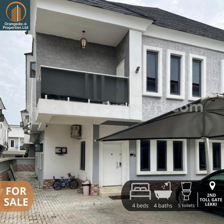  Fully Furnished 4 Bedroom Semi Detached Duplex In A Serviced Estate For Sale  4 bedroom Detached Duplex for Sale Lekki Lagos Vetra  Property
