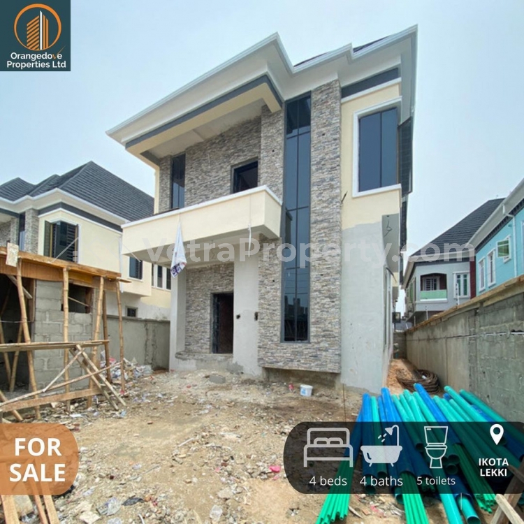  Newly Built 4 Bedroom Detached Duplex For Sale  4 bedroom Detached Duplex for Sale Lekki Lagos Vetra  Property