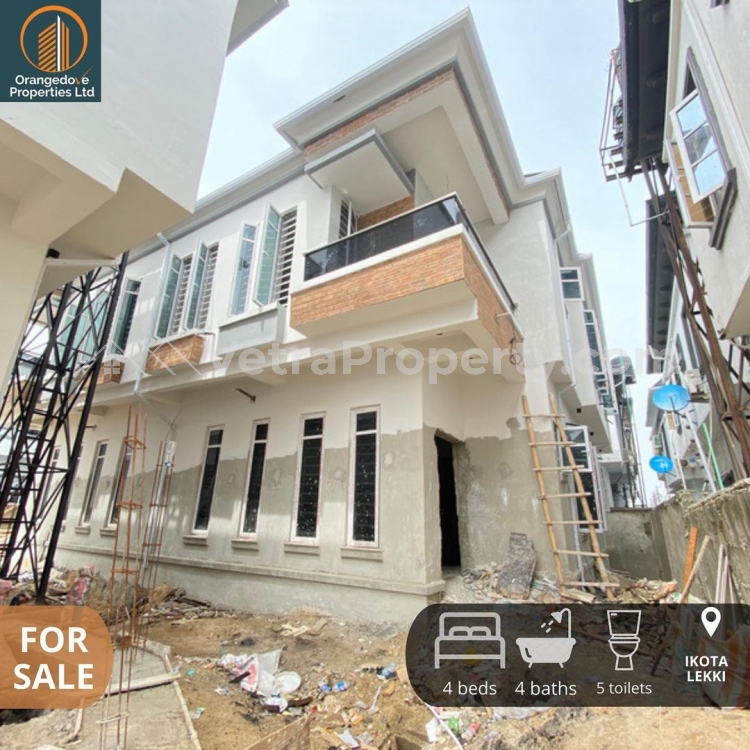  Newly Built 4 Bedroom Semi Detached Duplex For Sale  4 bedroom Detached Duplex for Sale Lekki Lagos Vetra  Property
