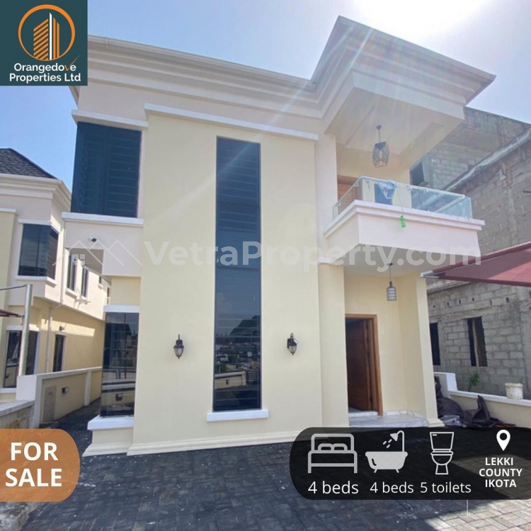  Nicely Built, 4 Bedrooms Detached Duplex With Swimming Pool Nestled Within A Serene  4 bedroom Detached Duplex for Sale Lekki Lagos Vetra  Property