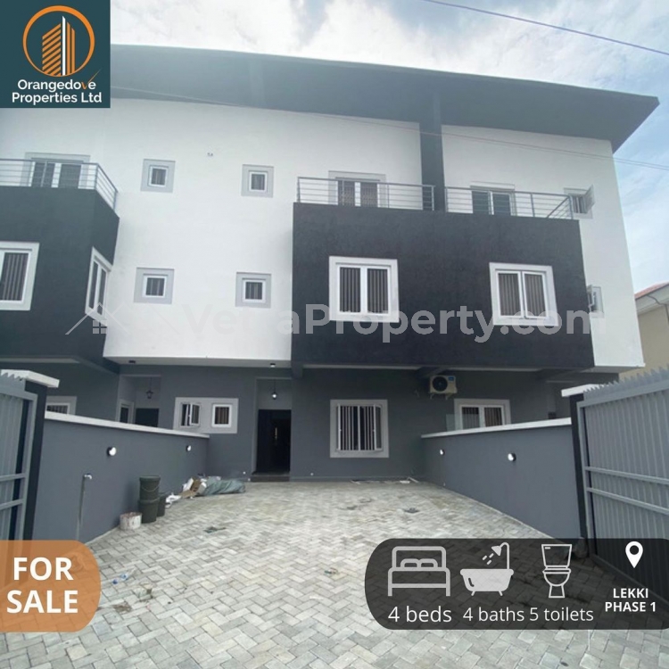 Nicely Built, 4 Bedrooms Terrace Duplex  4 bedroom Terraced Duplex for Sale Lekki Lagos Vetra  Property