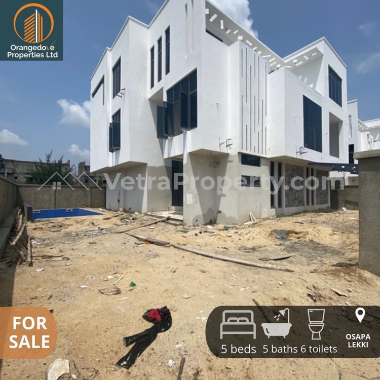  Newly Built Spacious 5 Bedroom Fully Detached Duplex Sitting On 700sqm  5 bedroom Detached Duplex for Sale Lekki Lagos Vetra  Property