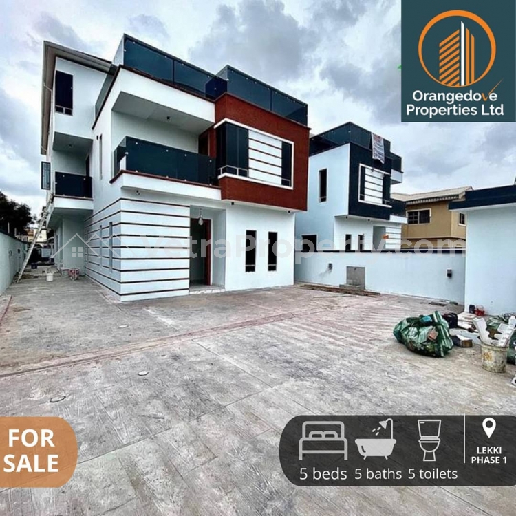  Fully Detached 5 Bedrooms Duplex With Bq In Lekki Phase 1  5 bedroom Detached Duplex for Sale Lekki Lagos Vetra  Property