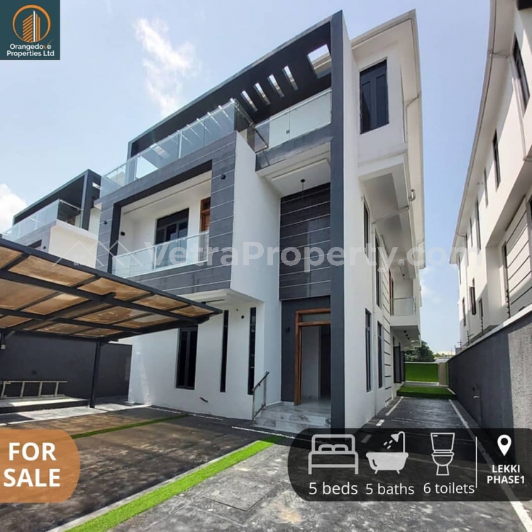  Luxurious 5 Bedroom Detached Home For Sale At Lekki Phase 1  5 bedroom Detached Duplex for Sale Lekki Lagos Vetra  Property