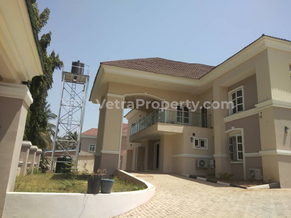  Very Clean 5 Bedroom With Two Rooms Boys Quarters  5 bedroom House for Rent Asokoro Abuja Vetra  Property