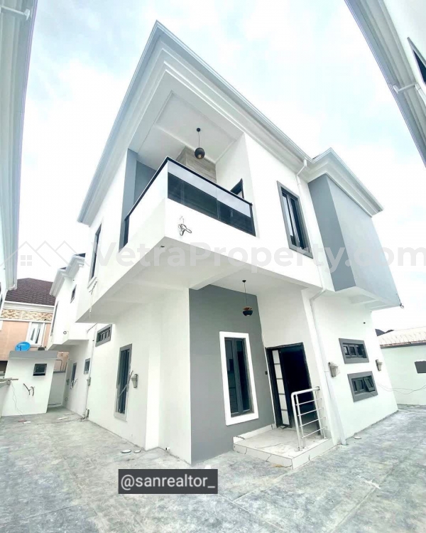  5 Bedroom Detached Duplex With Bq  5 bedroom House for Sale Lekki Lagos Vetra  Property