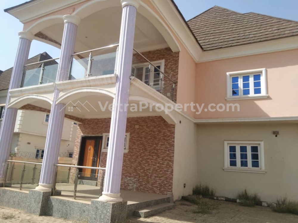  A Lovely 5 Bedroom With 2 Bedroom Bq  5 bedroom Detached Duplex for Rent Life Camp Abuja Vetra  Property