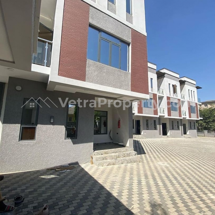  Newly Built 4 Bedroom Terrace Duplex With Bq  4 bedroom Terraced Duplex for Sale Jabi Abuja Vetra  Property