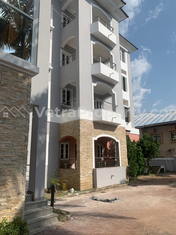  Fully Serviced 3 Bedroom With A One Bedroom Bq And Swimming Pool  3 bedroom Mini Flat for Rent Maitama Abuja Vetra  Property