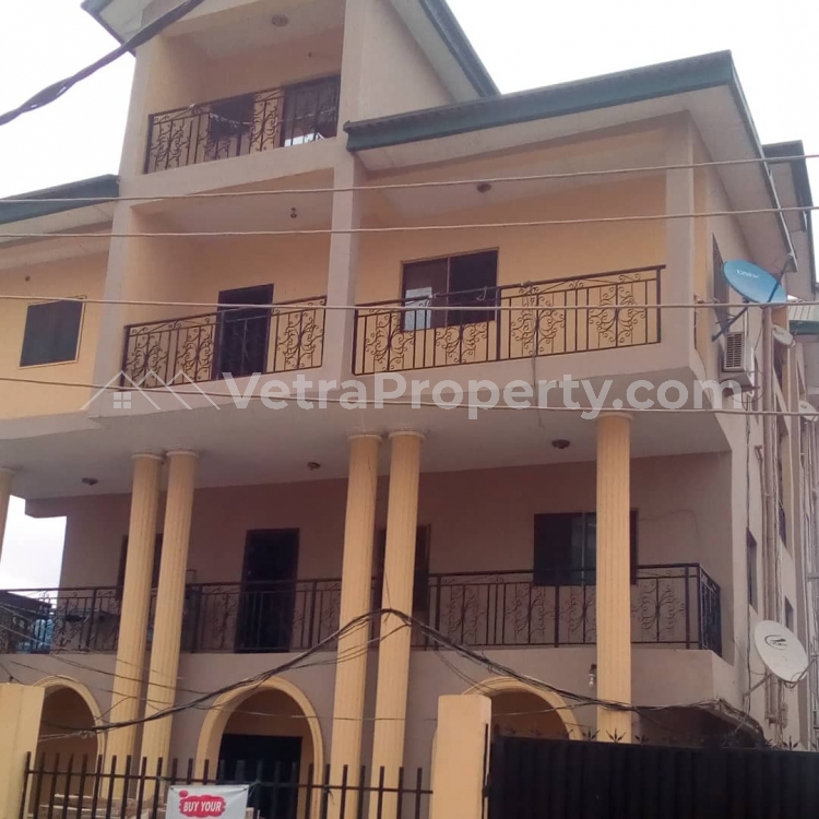  Just In Lovely And Spacious Mini Flat, Pay And Pack In, With Car Pack, Tiles, Water Etc, At Coast Ufeli Str Off Nnobi, Kilo 600k For A Yr Rent.  Mini Flat for Rent Surulere Lagos Vetra  Property