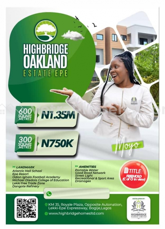  A Plot Of Land Oak Land Estate  Land for Sale Epe Lagos Vetra  Property