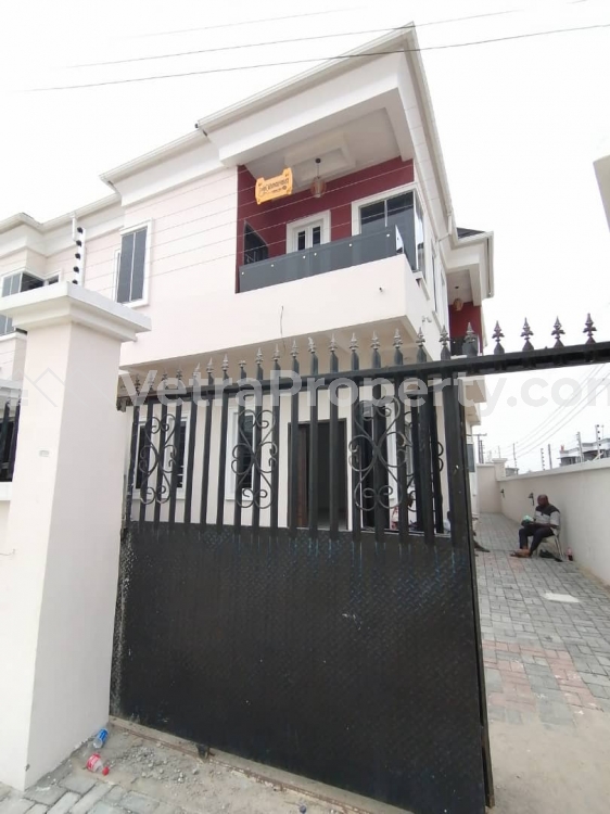  Newly Built 4 Bedroom Semi Detached Duplex Finished + Bq Room  4 bedroom House for Sale Lekki Lagos Vetra  Property