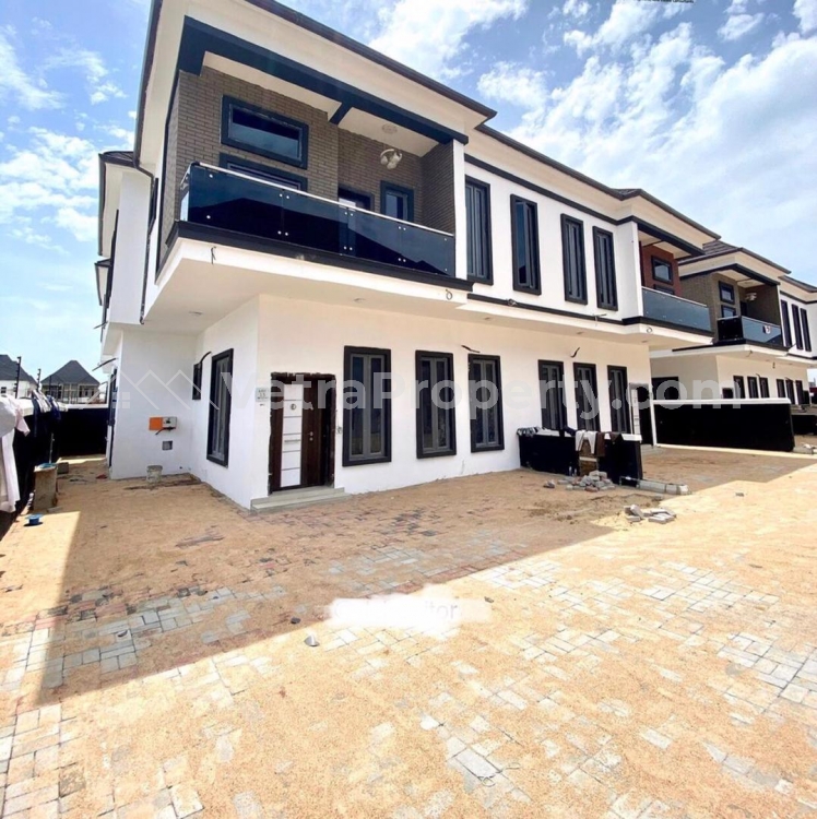  Newly Built Beautifully 4 Bedroom Serviced Terrace Duplex With Bq ... 99% Finished  4 bedroom House for Sale Lekki Lagos Vetra  Property