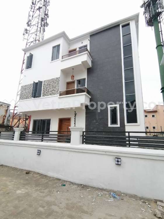  Newly Built Beautiful 5 Bedroom Detached Duplex With A Room Bq.... 99%  5 bedroom Detached Duplex for Sale Lekki Lagos Vetra  Property