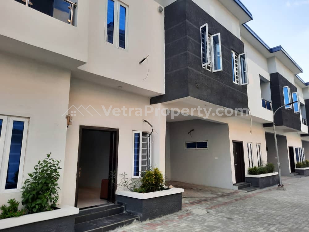  4bedroom Terrace Duplex For Sale  4 bedroom Terraced Duplex for Sale Ajah Lagos Vetra  Property