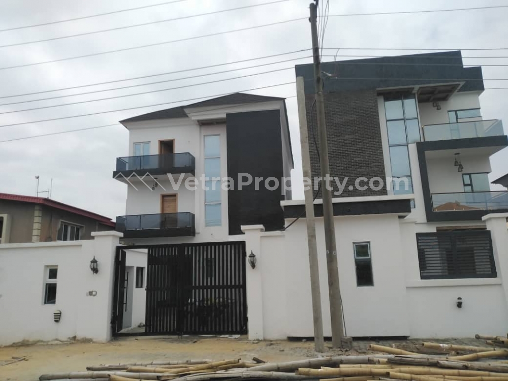  Luxury 5 Bedroom Detached Duplex Ensuite With 2bqs  5 bedroom Detached Duplex for Sale Lekki Lagos Vetra  Property