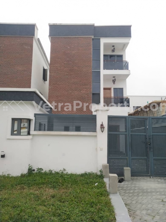  5 Bedroom Detached Duplex Ensuite With A Bq  5 bedroom Detached Duplex for Sale Lekki Lagos Vetra  Property